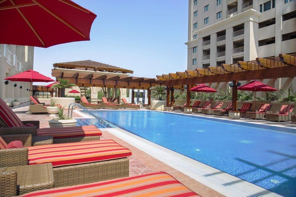 Sedra Arjaan by Rotana Aparthotel Doha Bagian luar foto